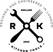 Schwarz weißes Logo von ROK
