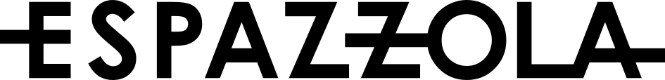 Schwarz weißes Logo von Espazzola